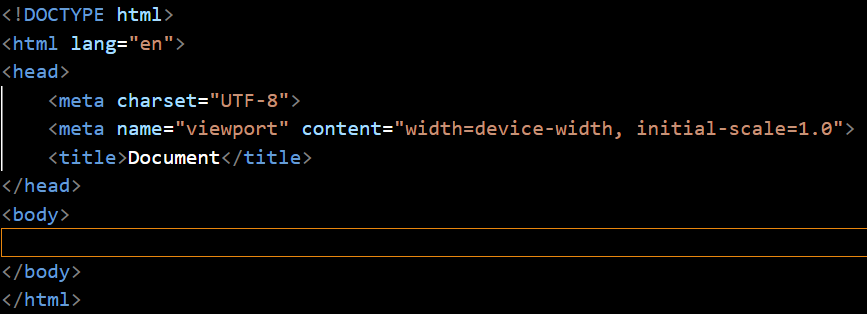 html-structure